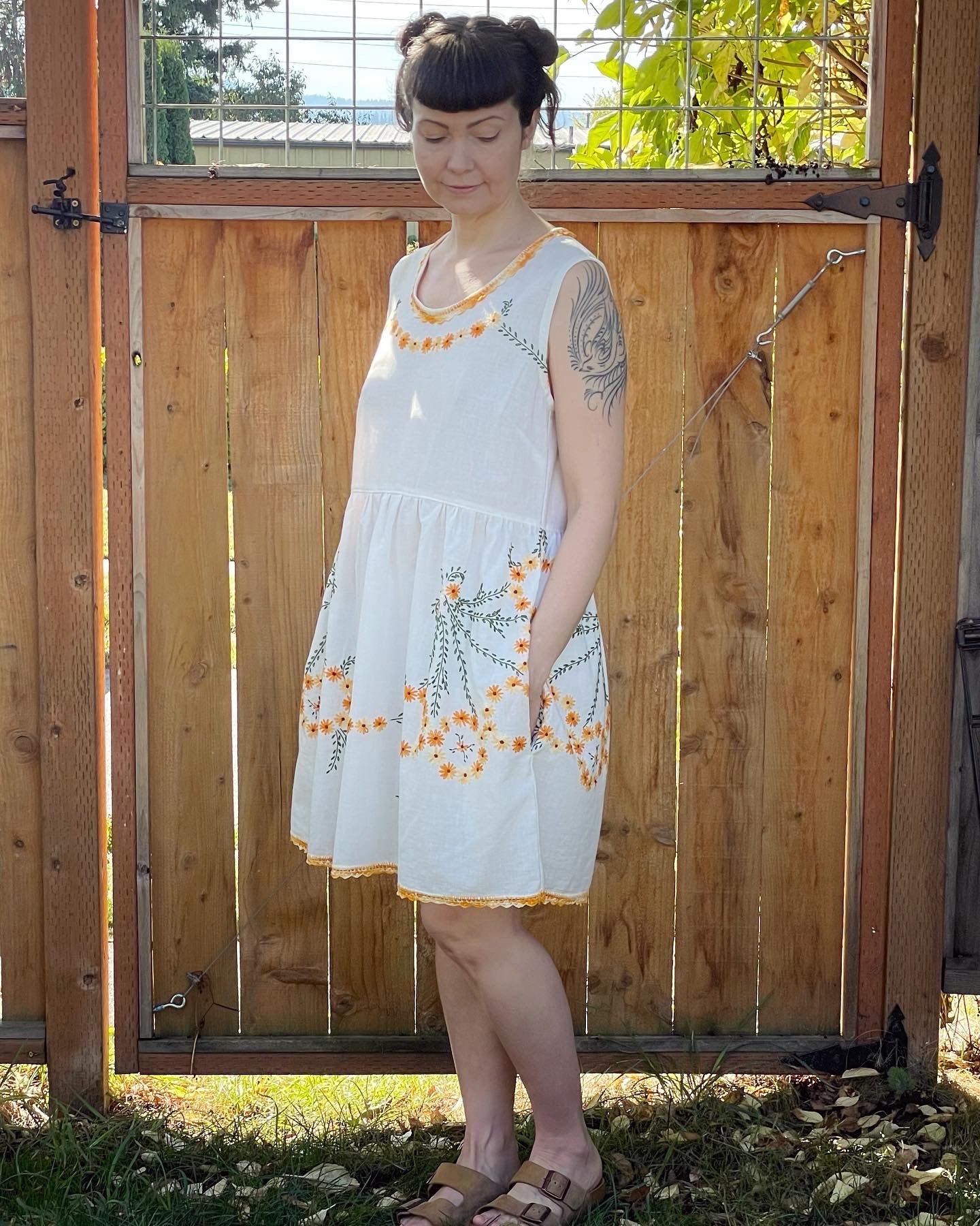 Vintage Tablecloth Dress