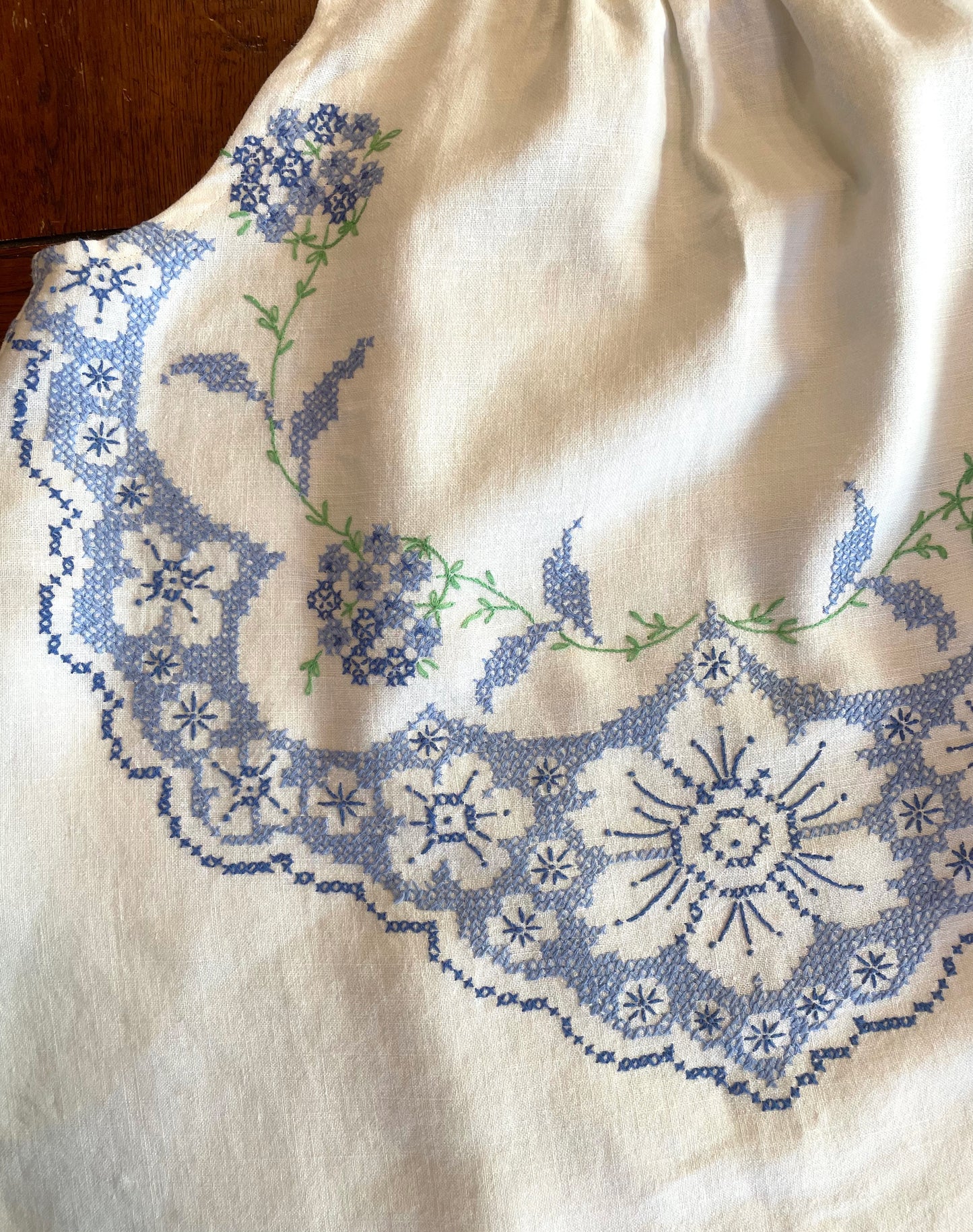 Vintage Tablecloth Dress